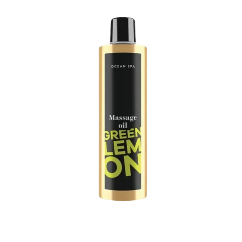 green lemon massage oil